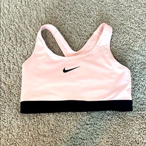 Pink Nike Sports Bra